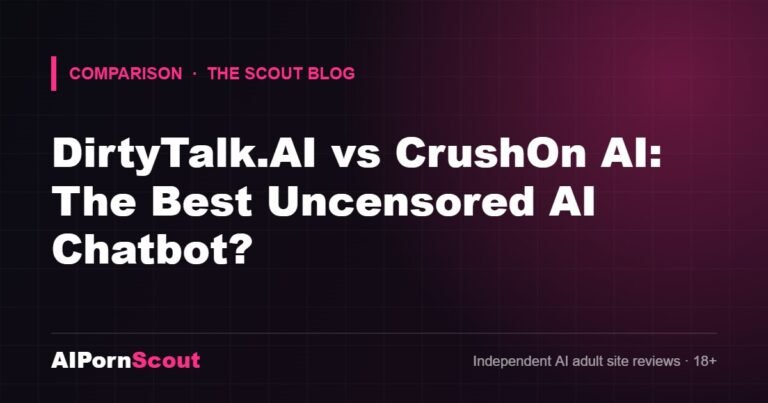 DirtyTalk.AI vs CrushOn AI: The Best Uncensored AI Chatbot? — AIPornScout
