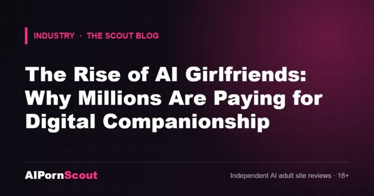 The Rise of AI Girlfriends: Why Millions Are Paying for Digital Companionship — AIPornScout